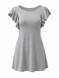 Luvage flutter sleeve dress